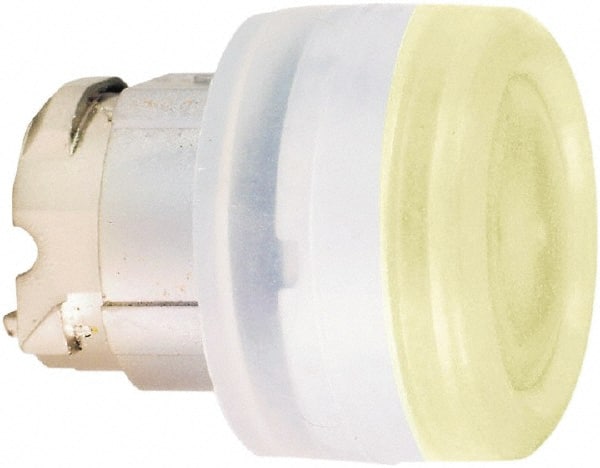Schneider Electric - 22mm Mount Hole, Flush, Pushbutton Switch Only - Round, Orange Pushbutton, Nonilluminated, Momentary (MO) - Exact Tooling