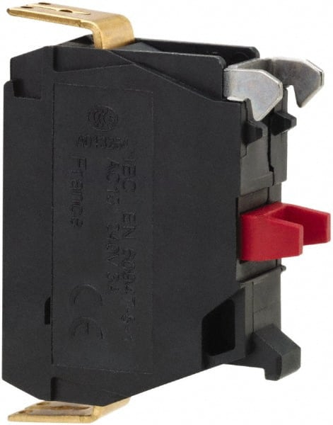 Schneider Electric - NC, Electrical Switch Contact Block - Quick Connect Terminal - Exact Tooling