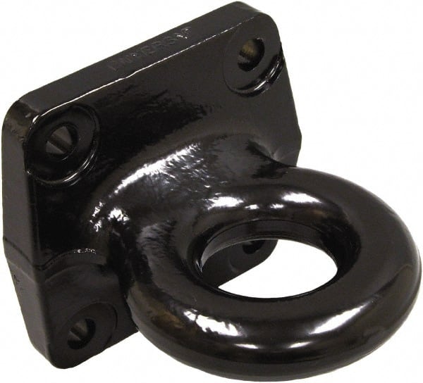 Buyers Products - 60,000 Lb Capacity, 6-3/4" Long, Forged Hitch Drawbar - Vehicle Class Unrated, 3" Ball Hole Diam - Exact Tooling