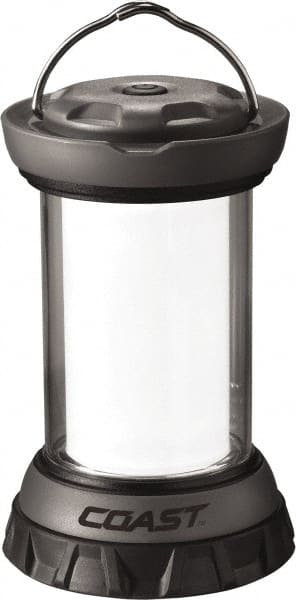 Coast Cutlery - White, Red LED Bulb, 168 Lumens, Spotlight/Lantern Flashlight - Silver Plastic Body, 0 AA Batteries Not Included - Exact Tooling