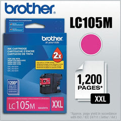 Brother - Magenta Ink Cartridge - Use with Brother MFC-J4310DW, J4410DW, J4510DW, J4610DW, J4710DW, J6520DW, J6720DW, J6920DW - Exact Tooling