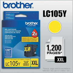 Brother - Yellow Ink Cartridge - Use with Brother MFC-J4310DW, J4410DW, J4510DW, J4610DW, J4710DW, J6520DW, J6720DW, J6920DW - Exact Tooling