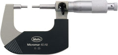 Mahr - Spline Micrometers Operation Type: Mechanical Minimum Measurement (Decimal Inch): 0.0000 - Exact Tooling