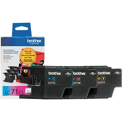 Brother - Cyan, Magenta & Yellow Ink Cartridge - Use with Brother MFC-J280W, J425W, J430W, J435W, J625DW, J825DW, J835DW - Exact Tooling