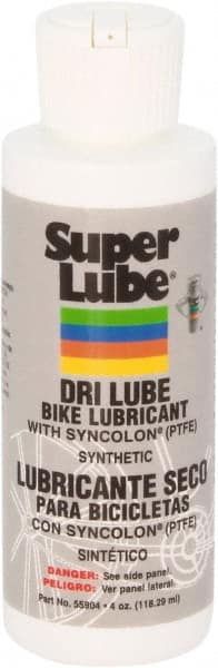 Synco Chemical - 4 oz Bottle General Purpose Chain & Cable Lubricant - Translucent, -45 to 450°F - Exact Tooling