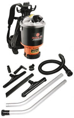 Hoover - Backpack Vacuum Cleaner - 1.3 hp, 8.5 Amps, 9.2 Lb, Accessories Included - Exact Tooling
