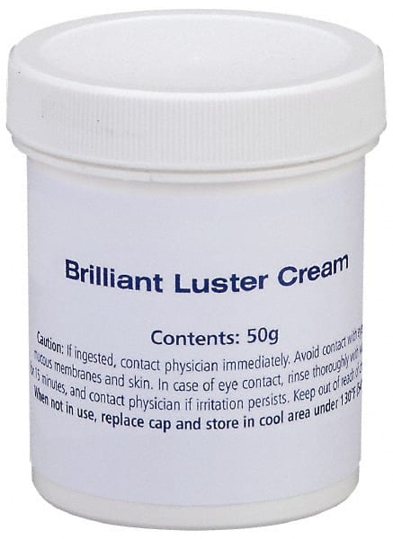 Made in USA - 50 g Polishing Compound - Use on Aluminum, Brass, Bronze, Chrome & Steel - Exact Tooling