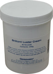 Made in USA - 250 g Polishing Compound - Use on Aluminum, Brass, Bronze, Chrome & Steel - Exact Tooling