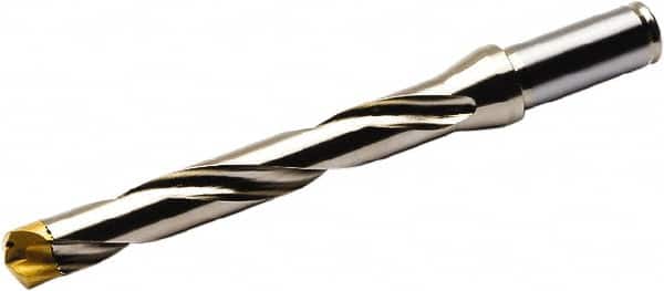 Seco - 20 to 21.99mm Diam, 7xD, 175mm Max Depth, 1" Shank Diam, 7.421" Flute, 10.413" OAL, Replaceable Tip Drill - SD107 Toolholder, Series Crownloc - Exact Tooling