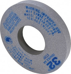 Norton - 12" Diam x 5" Hole x 1-1/2" Thick, H Hardness, 46 Grit Surface Grinding Wheel - Aluminum Oxide, Type 1, Coarse Grade, 2,070 Max RPM, Vitrified Bond, No Recess - Exact Tooling