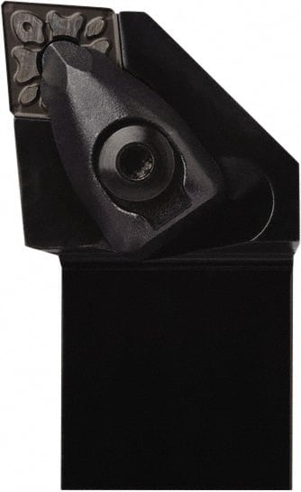 Seco - DCLN, Left Hand Cut, 95° Lead Angle, 32mm Shank Height x 32mm Shank Width, Negative Rake Indexable Turning Toolholder - 170mm OAL, CNM..1606.. Insert Compatibility, Series Dual Clamp - Exact Tooling