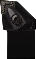 Seco - DCLN, Left Hand Cut, 95° Lead Angle, 32mm Shank Height x 32mm Shank Width, Negative Rake Indexable Turning Toolholder - 170mm OAL, CN..1204.. Insert Compatibility, Series Dual Clamp - Exact Tooling