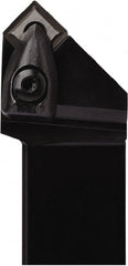 Seco - DSSN, Left Hand Cut, 45° Lead Angle, 20mm Shank Height x 20mm Shank Width, Negative Rake Indexable Turning Toolholder - 134.3mm OAL, SN..1204.. Insert Compatibility, Series Dual Clamp - Exact Tooling
