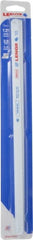 Lenox - 12" Long, 32 Teeth per Inch, Bi-Metal Hand Hacksaw Blade - Toothed Edge, 1/2" Wide x 0.025" Thick, Flexible - Exact Tooling