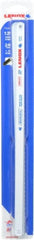 Lenox - 12" Long, 24 Teeth per Inch, Bi-Metal Hand Hacksaw Blade - Toothed Edge, 1/2" Wide x 0.025" Thick, Flexible - Exact Tooling