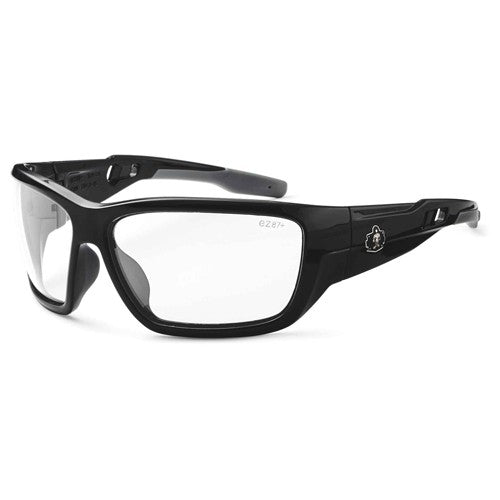 Baldr Clear Lens Black Safety Glasses - Exact Tooling