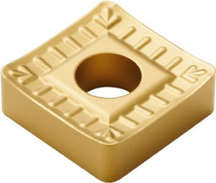 Seco - SNMM644 R4 Grade TP40 Carbide Turning Insert - TiC/TiCN/TiN Finish, 90° Square, 3/4" Inscr Circle, 1/4" Thick, 1/16" Corner Radius - Exact Tooling