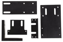 Newall - DRO Bracket Kit - Universal Mounting, Horizontal or Vertical Mounting Orientation, Use with NMS300 DRO, NMS800 DRO, Microsyn/Microsyn Encoder - Exact Tooling