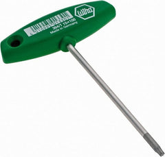 Wiha - T15 Torx Key - T-Handle, 100mm Length Under Head - Exact Tooling
