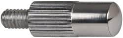 Mitutoyo - #4-48, 5mm Ball Diam, Carbide Shell Contact Point - 1/2" Contact Point Length, Use with AGD 1,2,3,4 - Exact Tooling