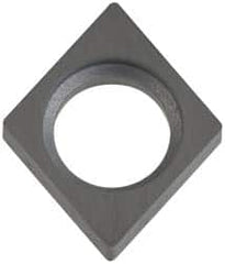 Seco - 7/16" Inscribed Circle, Diamond (Shape) Turning Shim for Indexables - 1/8" Thick, CCMM12 Shim Style, Negative Rake - Exact Tooling
