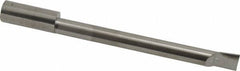 Accupro - 0.32" Min Bore Diam, 3" Max Bore Depth, 3/8 Shank Diam, Corner Radius Boring Bar - 0.005 to 0.008" Corner Radius, Right Hand Cut, Solid Carbide, Bright Finish - Exact Tooling