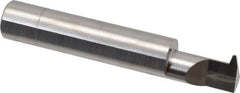 Accupro - 3/4" Cutting Depth, 8 Max TPI, 0.49" Diam, Acme Internal Thread, Solid Carbide, Single Point Threading Tool - Bright Finish, 3" OAL, 1/2" Shank Diam, 0.12" Projection from Edge, 29° Profile Angle - Exact Tooling