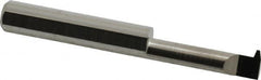 Accupro - 1" Cutting Depth, 12 Max TPI, 0.23" Diam, Acme Internal Thread, Solid Carbide, Single Point Threading Tool - Bright Finish, 2-1/2" OAL, 5/16" Shank Diam, 0.07" Projection from Edge, 29° Profile Angle - Exact Tooling