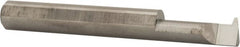 Accupro - 3/4" Cutting Depth, 12 Max TPI, 0.23" Diam, Acme Internal Thread, Solid Carbide, Single Point Threading Tool - Bright Finish, 2-1/2" OAL, 5/16" Shank Diam, 0.07" Projection from Edge, 29° Profile Angle - Exact Tooling