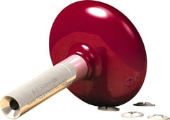 Value Collection - 1/2" OD Push-On Retainer Tool for #10 & 5mm - 3-1/2" OAL, 2-1/2" Deep, #10, M5 Screw Size - Exact Tooling