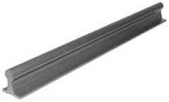 Pacific Bearing - 1-1/4" Shaft Diam, 2-1/2" Base Width, Ceramic Coated, Aluminum Shaft, Aluminum Rail, Round Shaft Assemblies - 0.343" Mounting Hole Diam, 12" Long - Exact Tooling