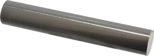 Pacific Bearing - 1" Diam, 6" Long, 6061-T6 Ceramic Coated Aluminum Feather Round Linear Shafting - 70C Hardness - Exact Tooling