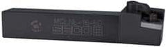 Seco - MCLN, Left Hand Cut, -5° Lead Angle, 1" Shank Height x 1" Shank Width, Negative Rake Indexable Turning Toolholder - 6" OAL, CN..64. Insert Compatibility, Series Multiple Lock - Exact Tooling