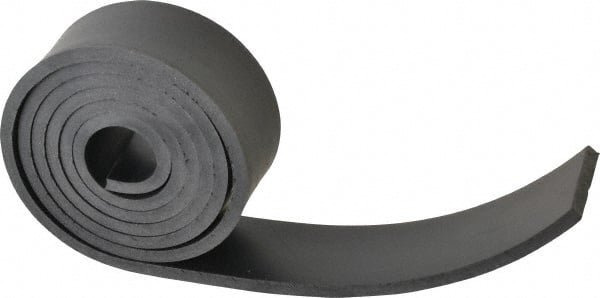 USA Sealing - 60 x 2 x 1/4" Black Neoprene Strip - Exact Tooling