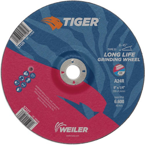 9X1/4X7/8 A24R A/O T27 GRIND WHL - Exact Tooling