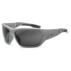 Baldr Smoke Lens Matte Gray Safety Glasses - Exact Tooling