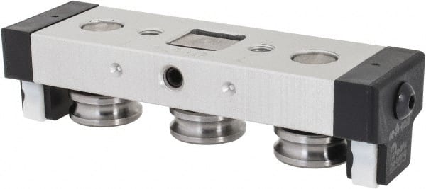 Pacific Bearing - Linear Motion System - M5x0.8 Thread, 86mm Long x 25.4mm Wide - Exact Tooling
