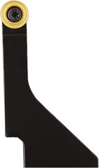 Seco - SRGC, Left Hand Cut, 1-1/4" Shank Height x 1-1/4" Shank Width, Neutral Rake Indexable Turning Toolholder - 6" OAL, RCMT32.5. Insert Compatibility, Series Screw Lock - Exact Tooling