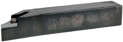 Seco - SVLB, Right Hand Cut, -5° Lead Angle, 3/4" Shank Height x 3/4" Shank Width, Neutral Rake Indexable Turning Toolholder - 4-1/2" OAL, VB..331. Insert Compatibility, Series Screw Lock - Exact Tooling