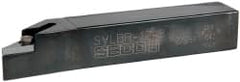 Seco - SVLB, Right Hand Cut, -5° Lead Angle, 3/4" Shank Height x 3/4" Shank Width, Neutral Rake Indexable Turning Toolholder - 4-1/2" OAL, VB..331. Insert Compatibility, Series Screw Lock - Exact Tooling