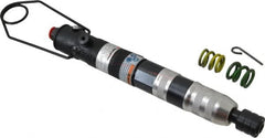 Ingersoll-Rand - 1/4" Bit Holder, 1,000 RPM, Inline Handle Air Screwdriver - 2.7 to 30.1 In/Lb Torque, 13 CFM - Exact Tooling