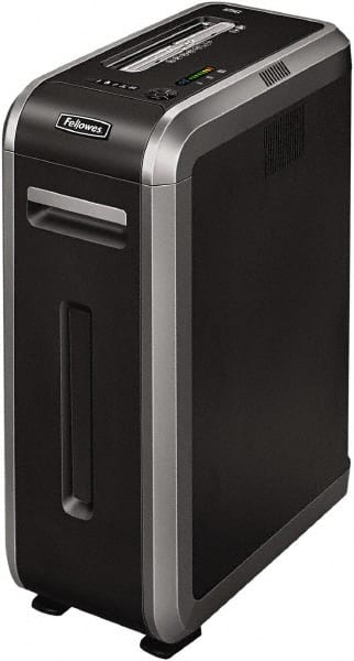 FELLOWES - 7/32" Strip, 18 Sheet Strip Cut Professional Shredder - 21-1/16" Long x 11-1/4" Wide x 28-7/8" High, Level 2 Security, 14 Gal Wastebasket - Exact Tooling