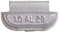 Bada - 1 oz Wheel Weight - Steel, For Use with Automotive & Light Trucks - Exact Tooling