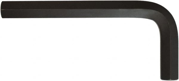 Bondhus - 17mm Hex, Long Arm, Hex Key - 6-7/64" OAL, Metric System of Measurement - Exact Tooling