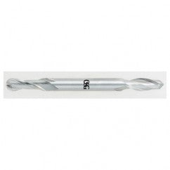 5/32" Dia. - 2-1/4" OAL - Bright HSS Co-Center Cut SE EM - 2 FL - Exact Tooling