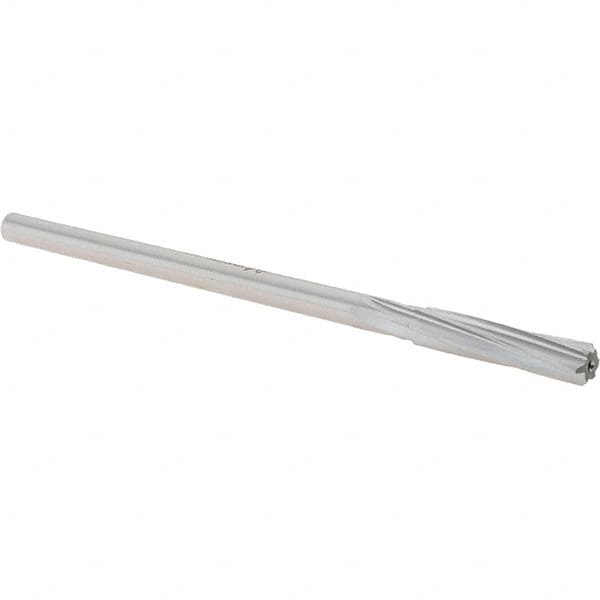 Made in USA - 8mm High Speed Steel Chucking Reamer - Exact Tooling