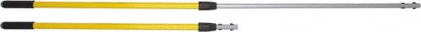 Rubbermaid - 41 to 72" Telescoping Aluminum Quick Connect Mop Handle - 2" Handle Diam, Use with Dust & Wet Mops - Exact Tooling