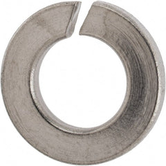 Made in USA - 5/16", 0.078" Thick Split Lock Washer - 316 Stainless Steel, 0.314" Min ID, 0.322" Max ID, 0.583" Max OD - Exact Tooling