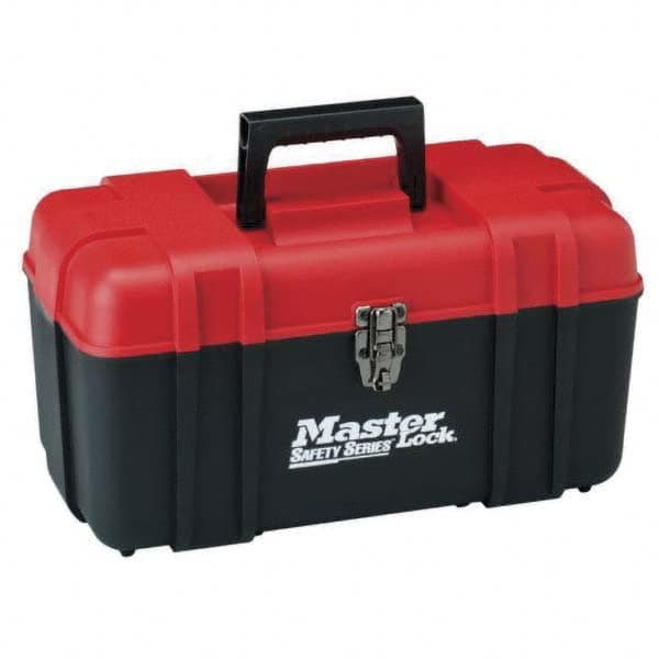 Master Lock - Portable Lockout Kits Type: Complete Lockout Kit Container Type: Tool Box - Exact Tooling