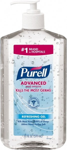 PURELL - 20 oz Pump Bottle Gel Hand Sanitizer - Exact Tooling